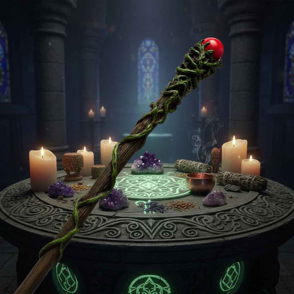 Greenman Magic Wand - Enchant Your Space with Nature's Energy