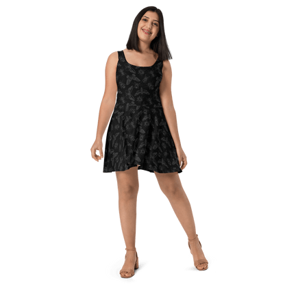 Shadow Swarm Skater Dress